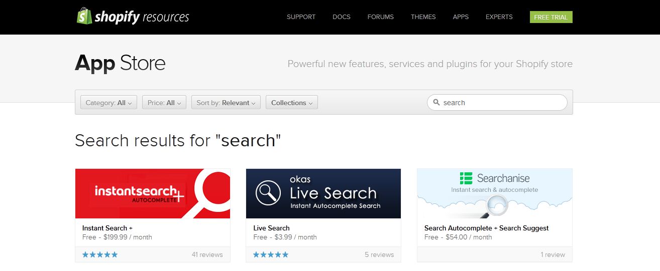 Optimised Search Plugins