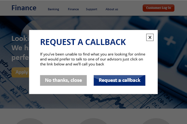 Request-a-callback
